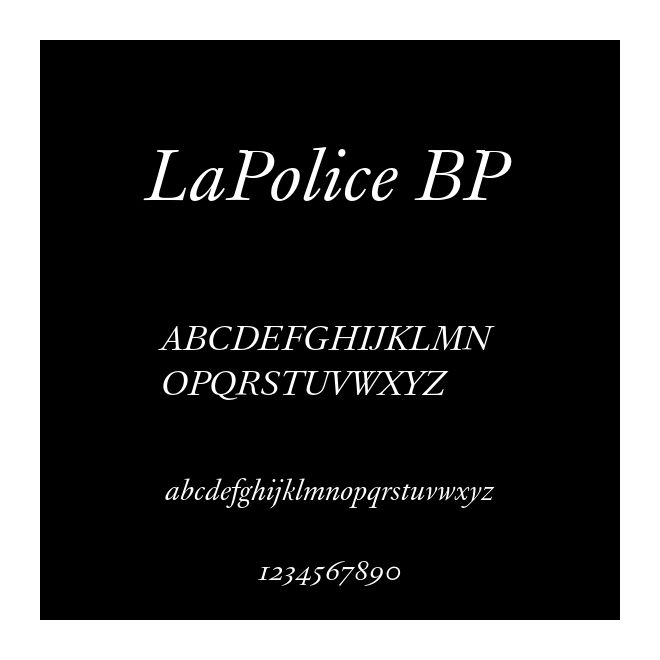 LaPolice BP