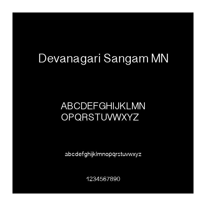Devanagari Sangam MN