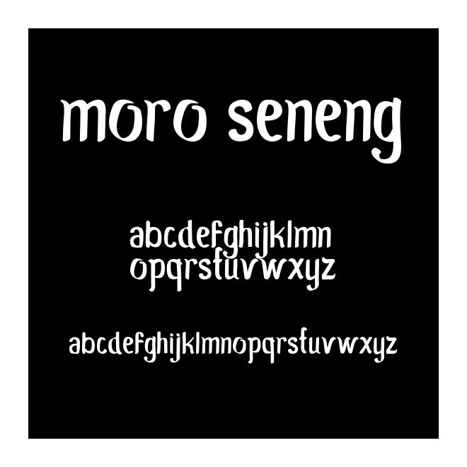 Moro Seneng