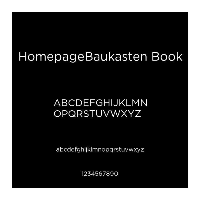 HomepageBaukasten Book