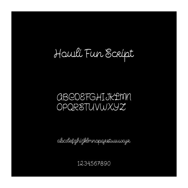 Howli Fun Script