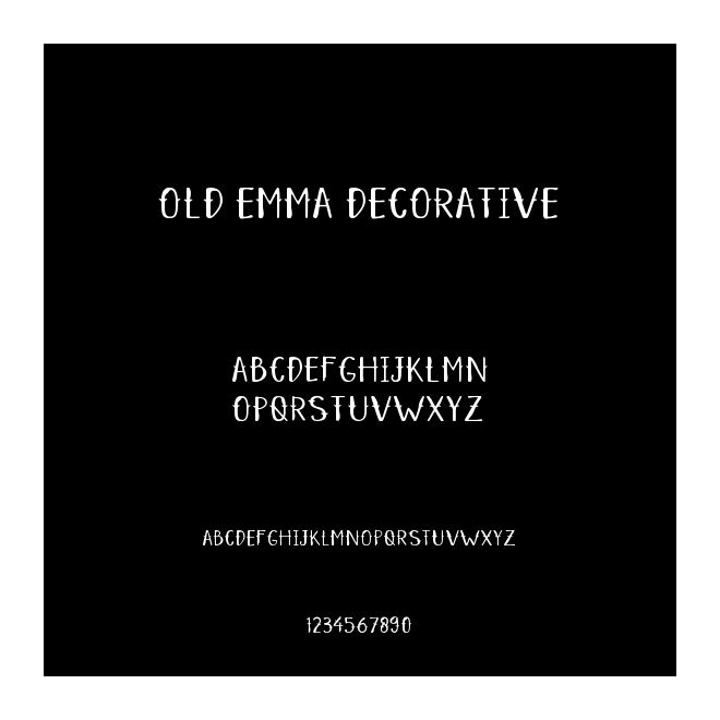 Old Emma Decorative