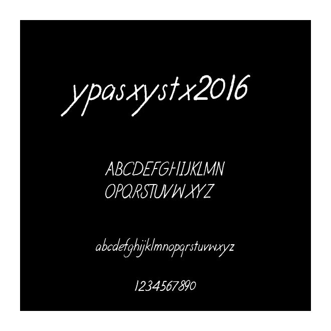 ypasxystx2016