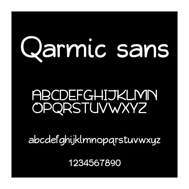 Qarmic sans