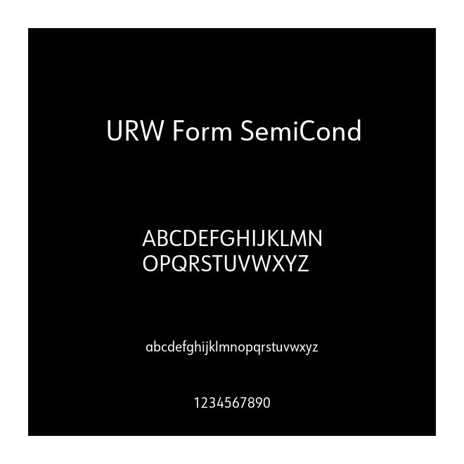 URW Form SemiCond