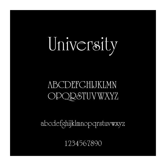 University