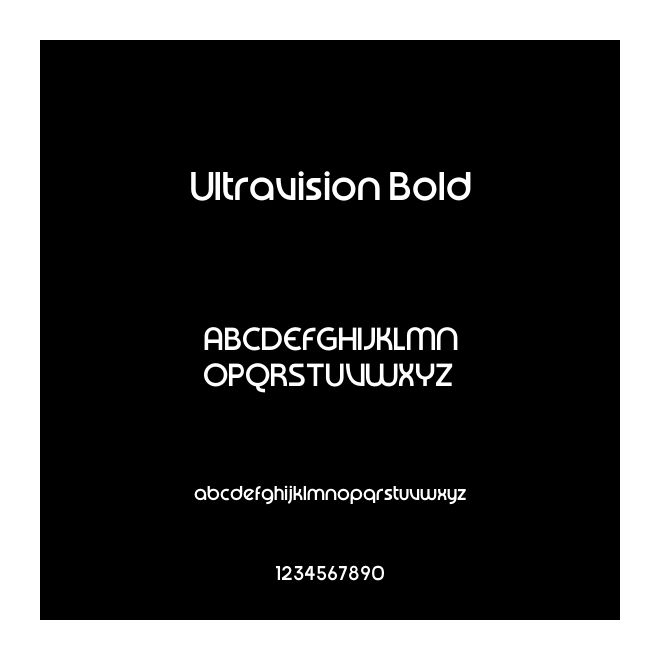 Ultravision Bold