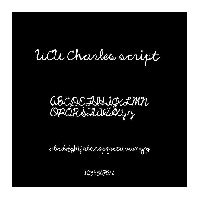 UCU Charles script