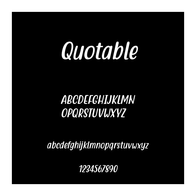 Quotable