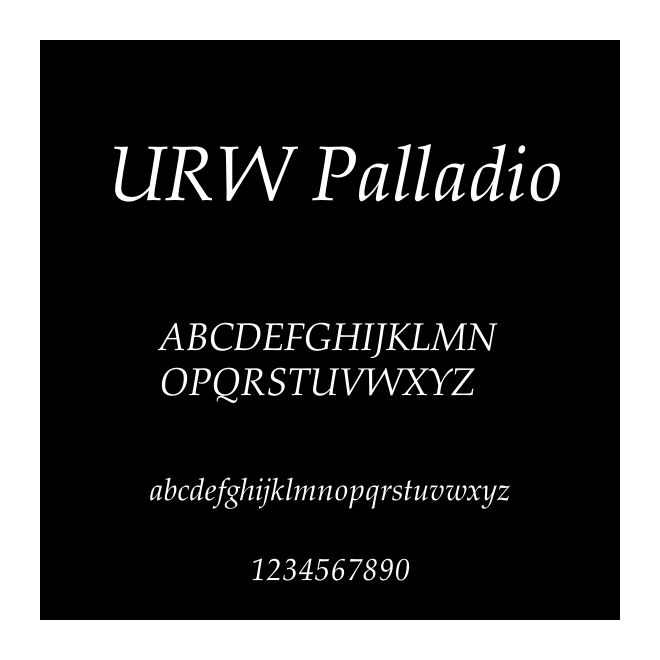 URW Palladio