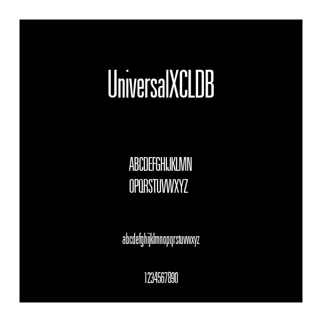 UniversalXCLDB