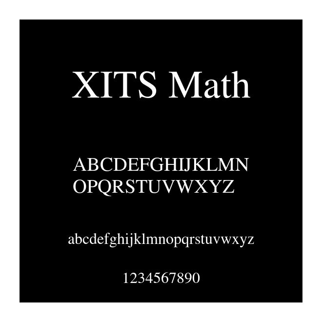 XITS Math