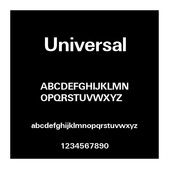 Universal