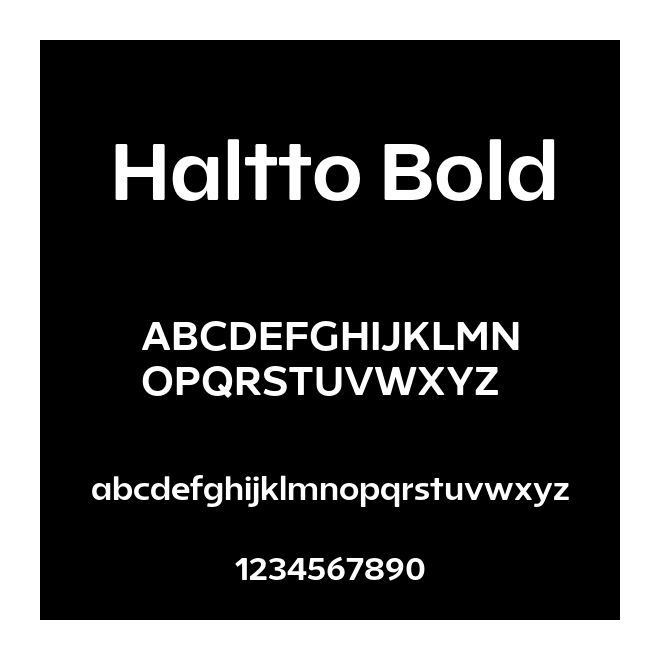 Haltto Bold