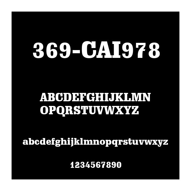 369-CAI978