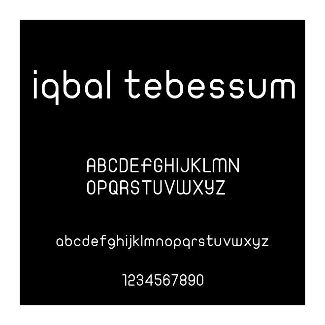iqbal tebessum