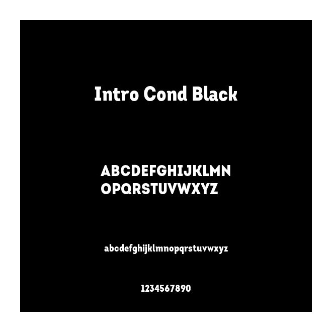 Intro Cond Black