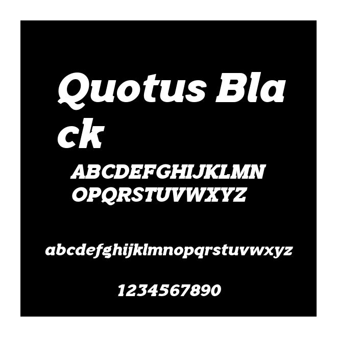 Quotus Black