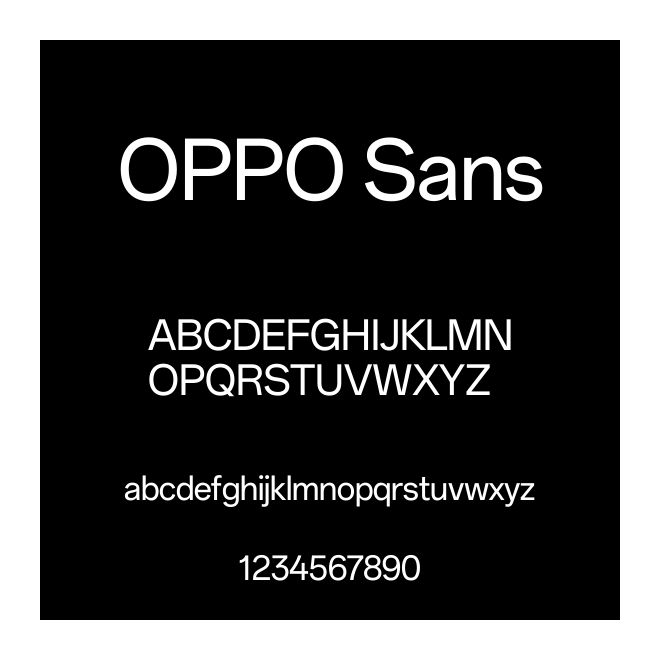 OPPO Sans