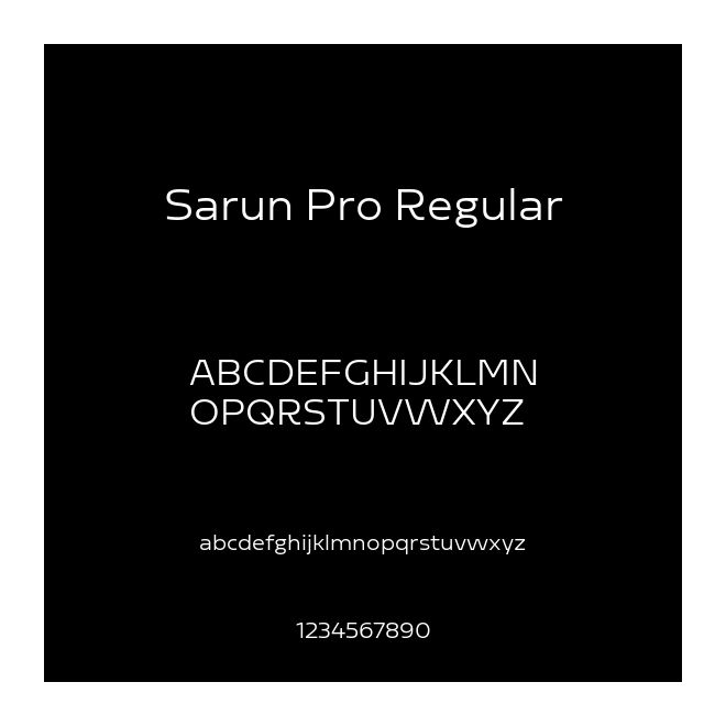 Sarun Pro Regular