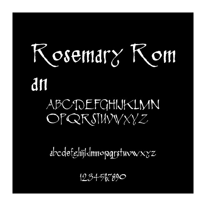 Rosemary Roman