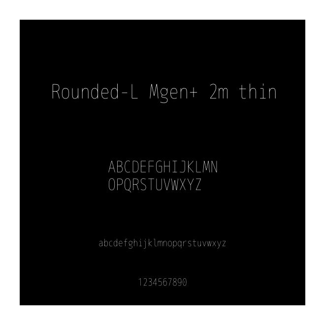 Rounded-L Mgen+ 2m thin