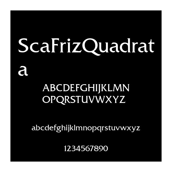 ScaFrizQuadrata