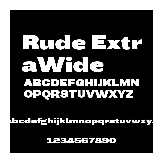 Rude ExtraWide