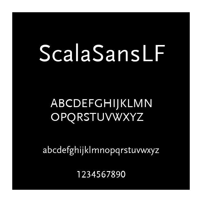 ScalaSansLF