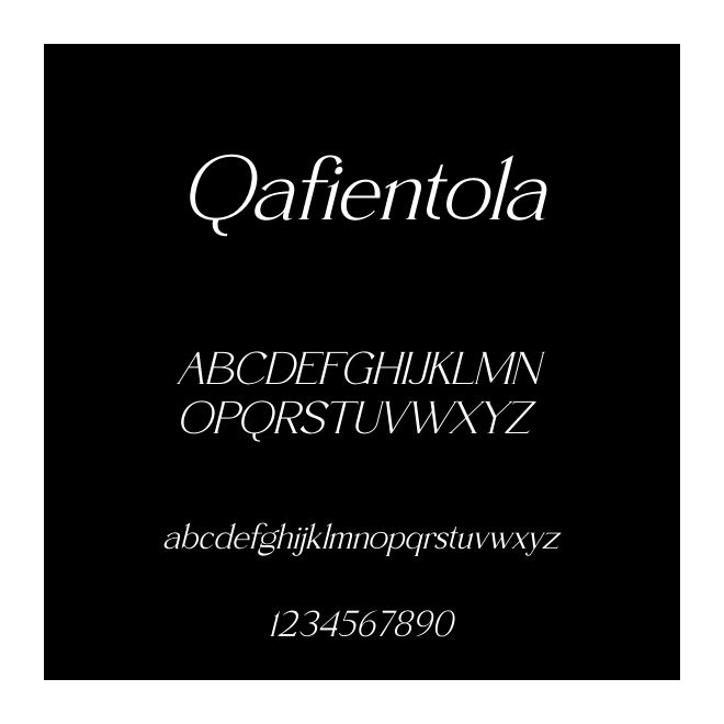 Qafientola