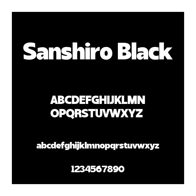 Sanshiro Black