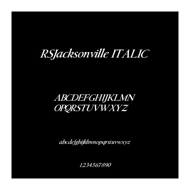 RSJacksonville ITALIC