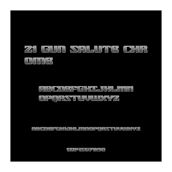 21 Gun Salute Chrome