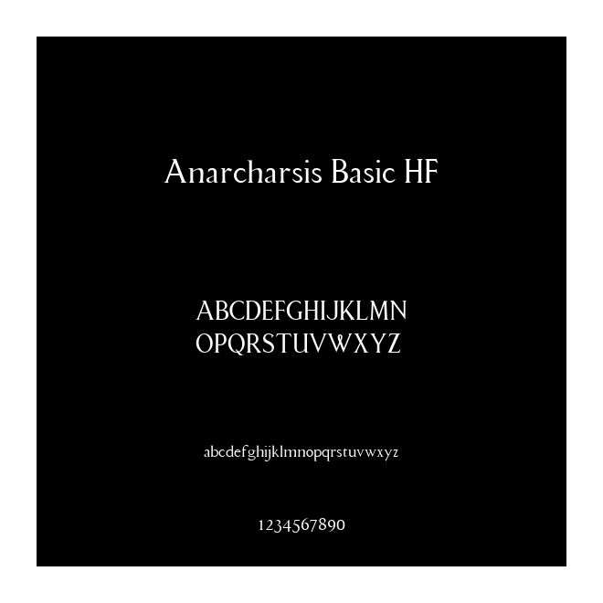 Anarcharsis Basic HF