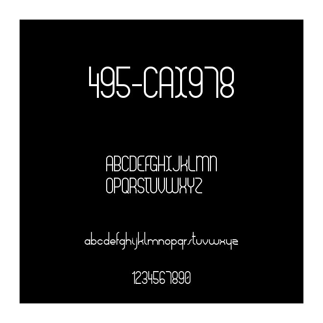 495-CAI978