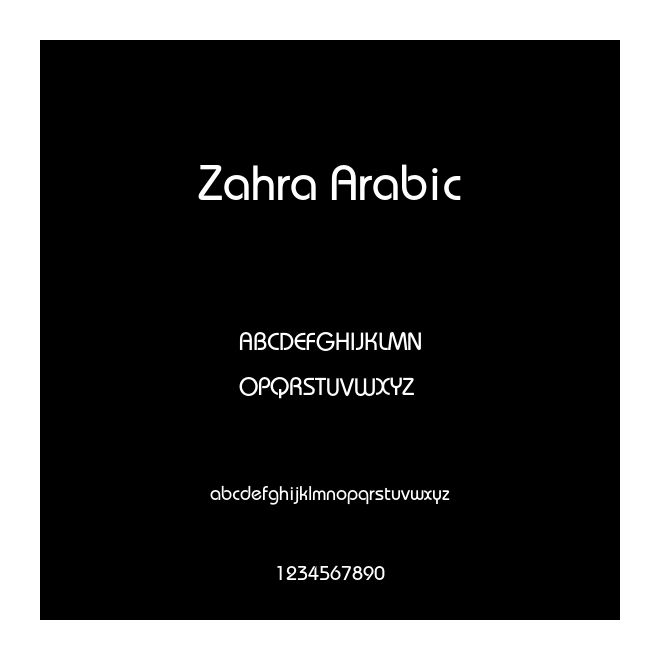 Zahra Arabic