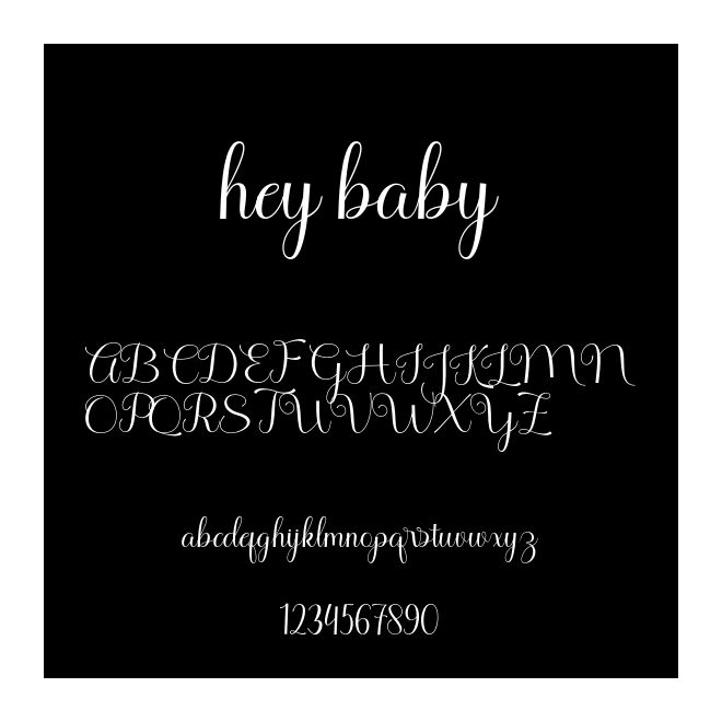 hey baby