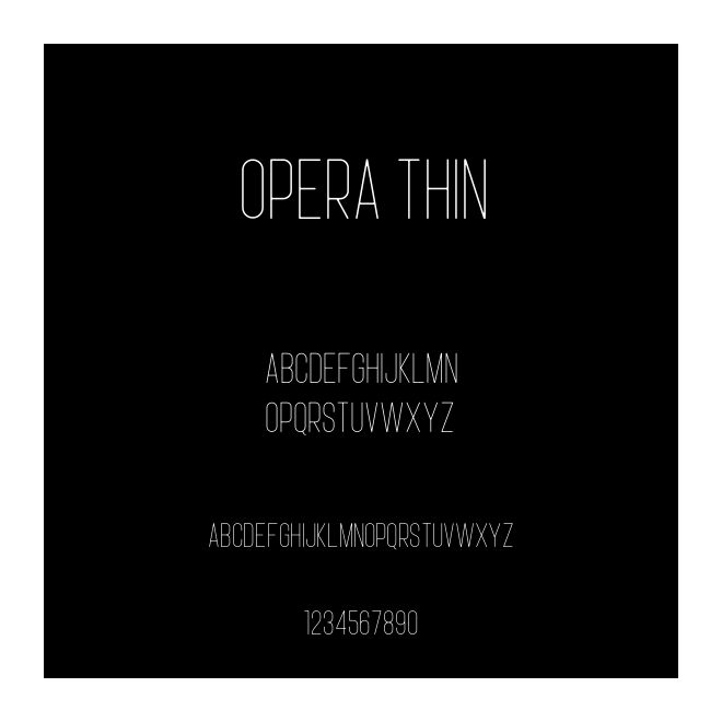 Opera Thin
