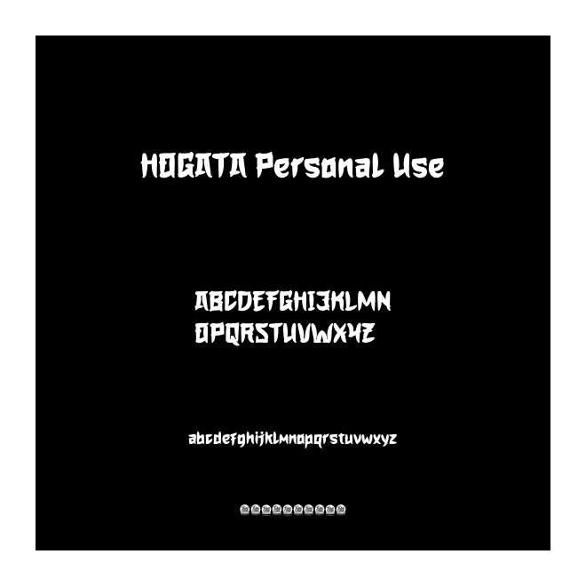 HOGATA Personal Use
