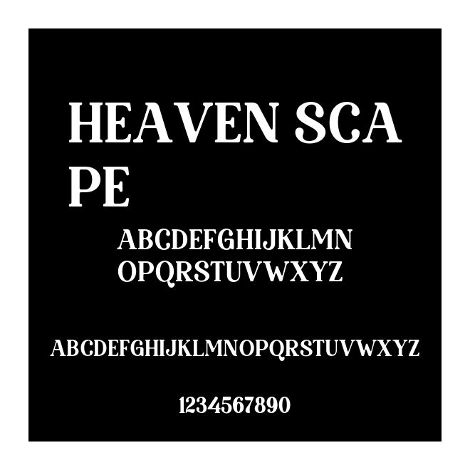 Heaven Scape
