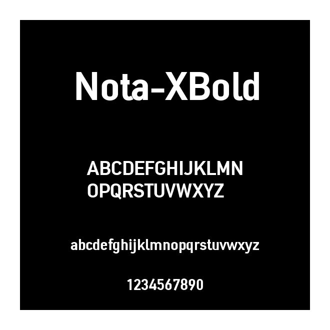 Nota-XBold