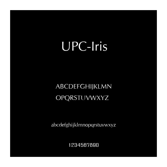 UPC-Iris