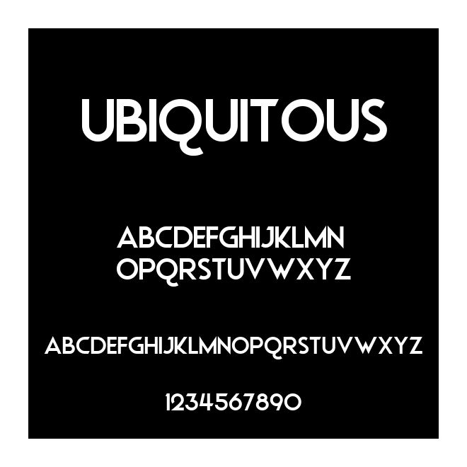 Ubiquitous