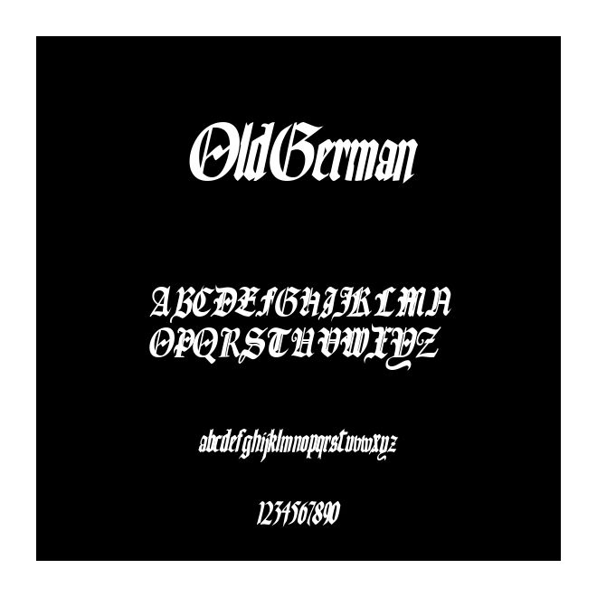 OldGerman