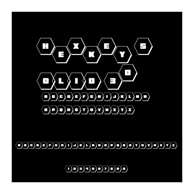 HeXkEy Solid 3D