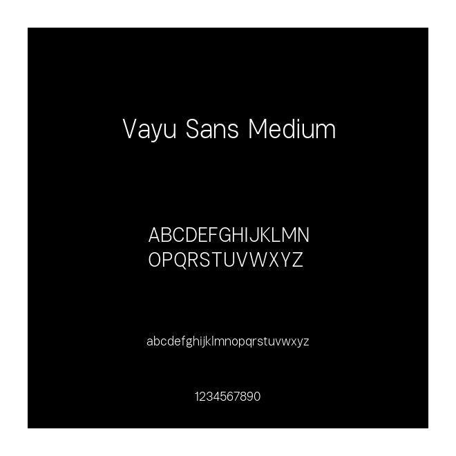 Vayu Sans Medium