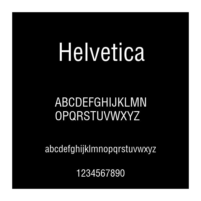 Helvetica