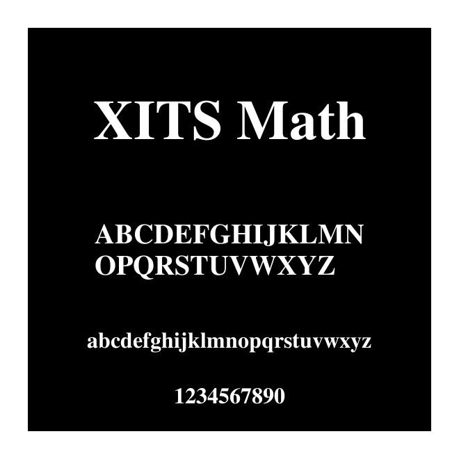 XITS Math