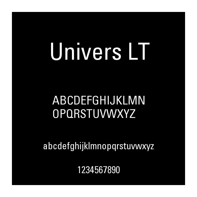 Univers LT