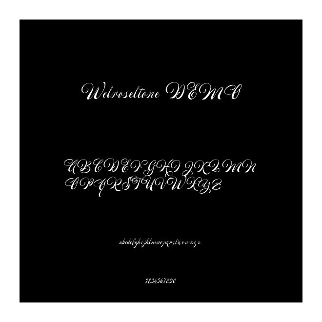 Welroseltone DEMO